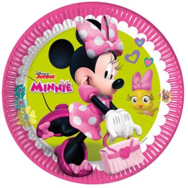 Minnie Helper Plates 23cm 8pcs