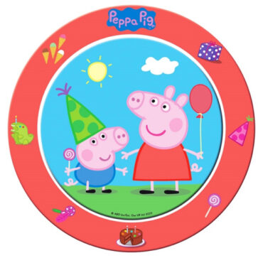 Peppa Pig Plates 23cm 8pcs