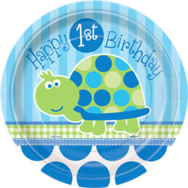 Turtle Plates 20cm 8pcs