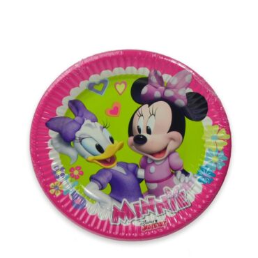 Minnie Helper Plates 20cm 8pcs