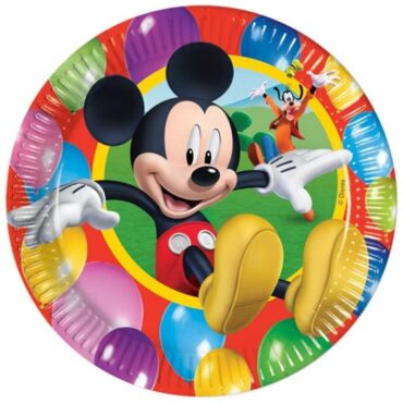 Mickey Plates 20cm 8pcs
