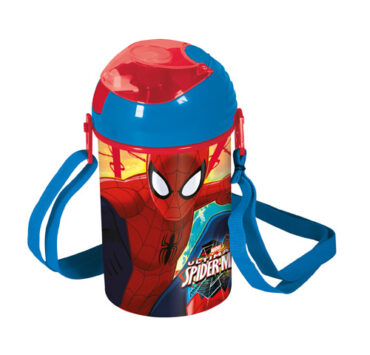 Pop up Canteen 450ml Spiderman