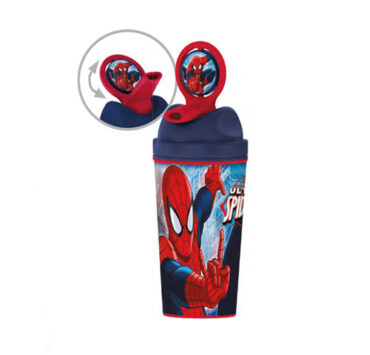 Spinning sipper Spiderman